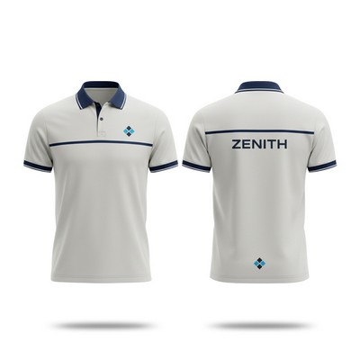 Spandex Interlock Sublimation Short Slv Polo