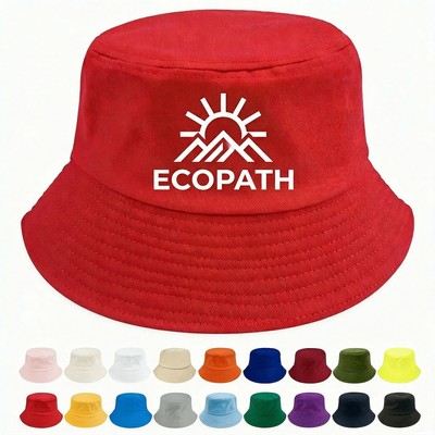 Promotional Cotton Bucket Hat Soft