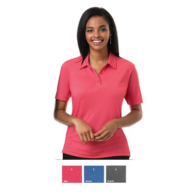 Ladies' Short Sleeve Nailhead Polo