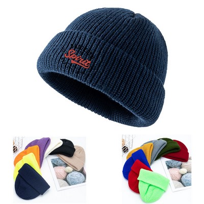 Solid-Color Beanie