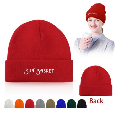 Cuffed Knit Beanie